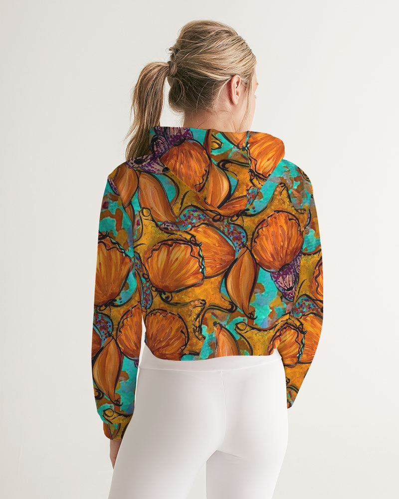 Starfish Women's Cropped Hoodie