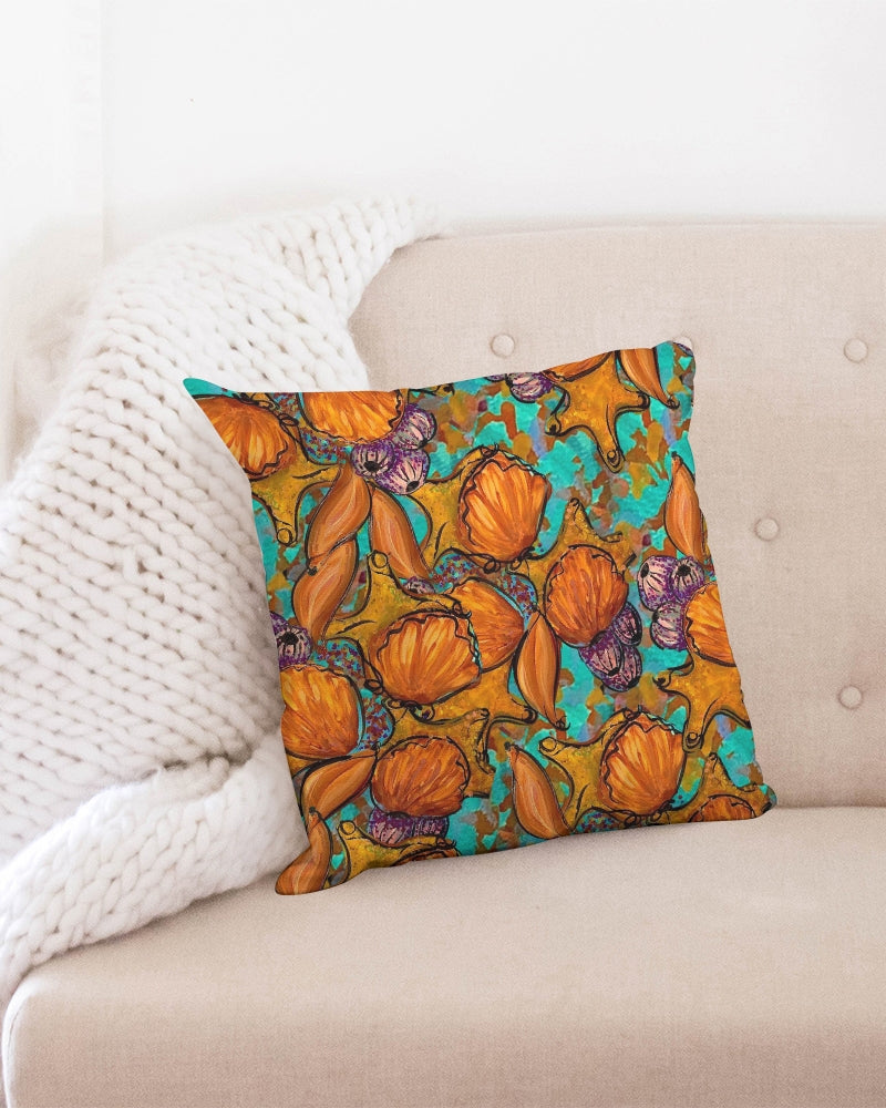 Starfish Throw Pillow Case 18"x18"