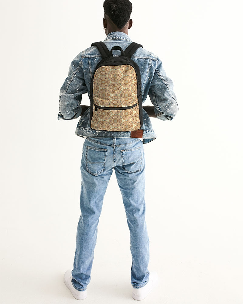 Middle Eastsern Mosaic Small Canvas Backpack
