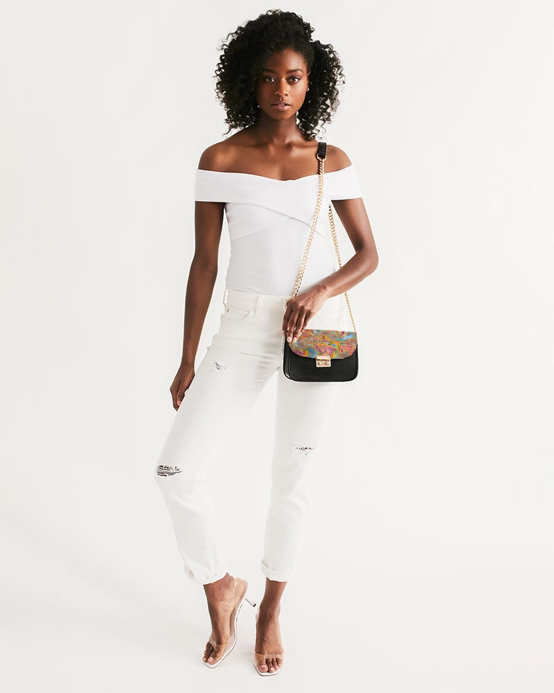 Around the world Small Shoulder Bag