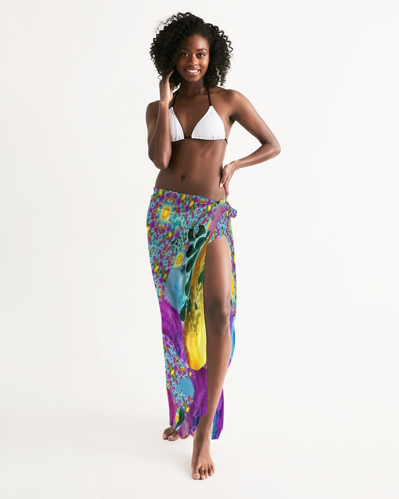 Watercolor Wonderland Swim Cover Up