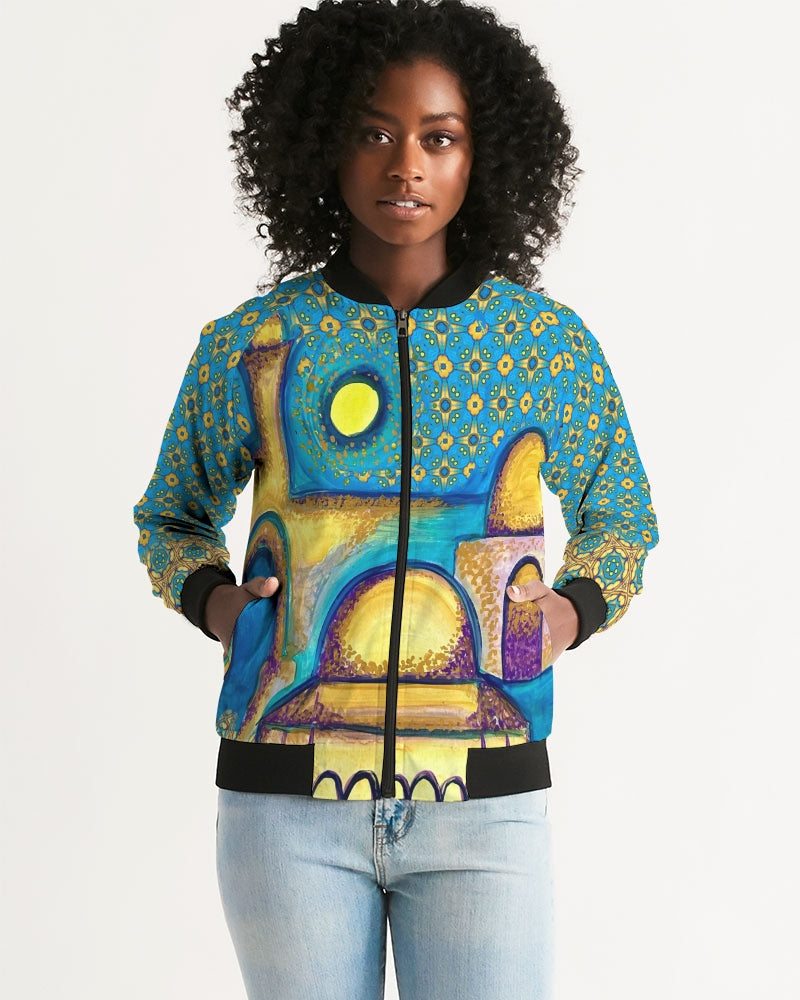 Jerusalem Sunshine Women's Bomber Jacket