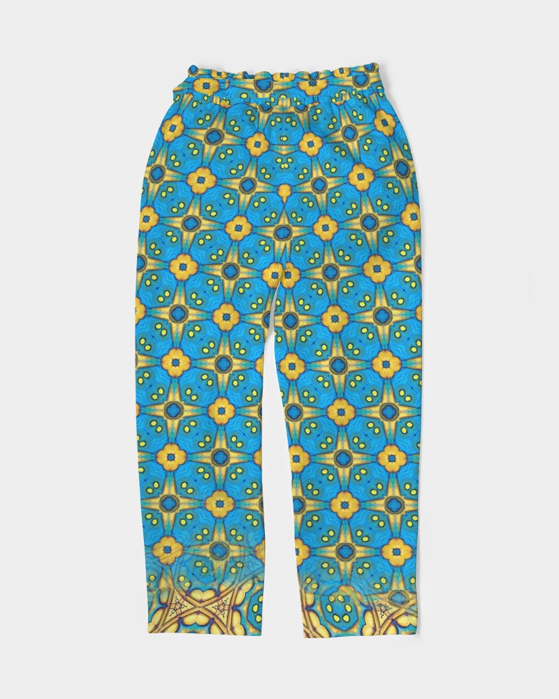 Jerusalem Sunshine Women's Belted Tapered Pants