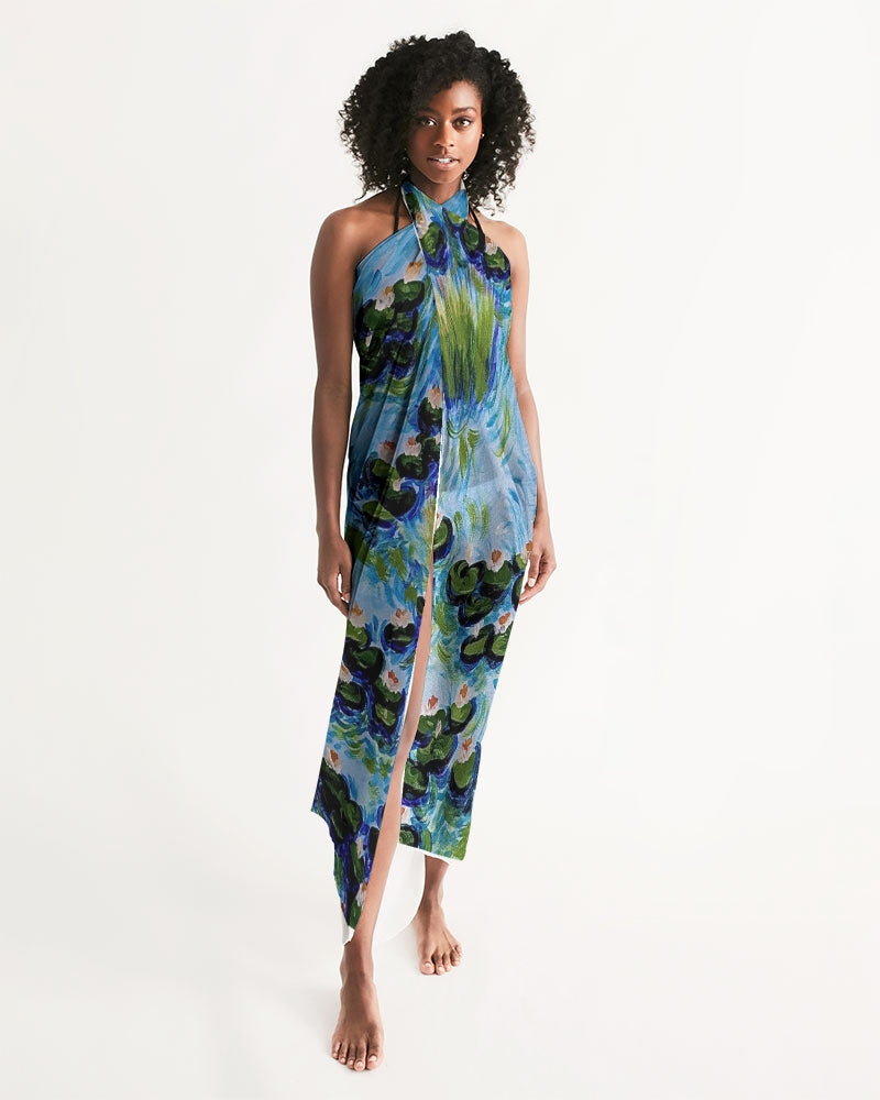 Water Lillies Swim Cover Up