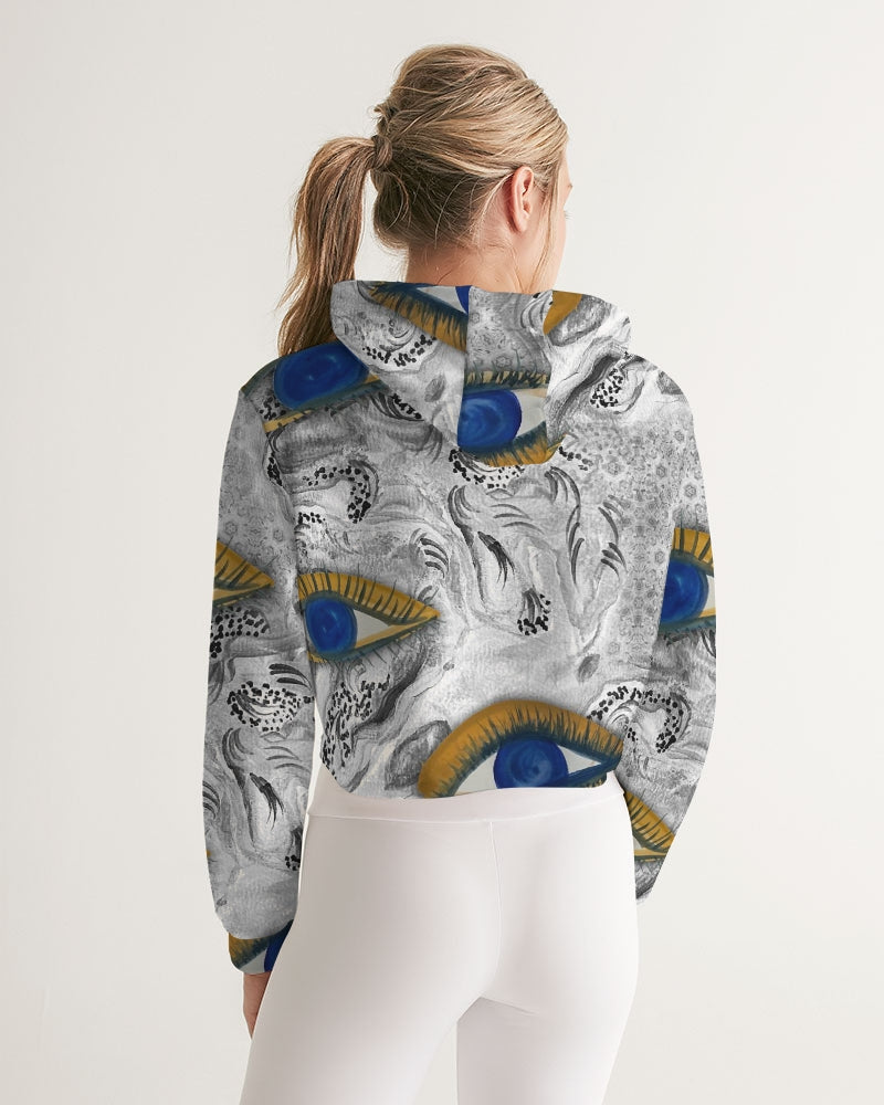 So Much to See Women's Cropped Hoodie