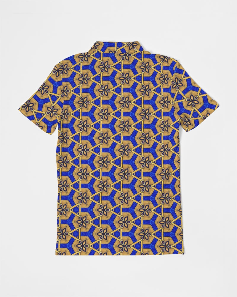 Jerusalem Evening Men's Slim Fit Short Sleeve Polo