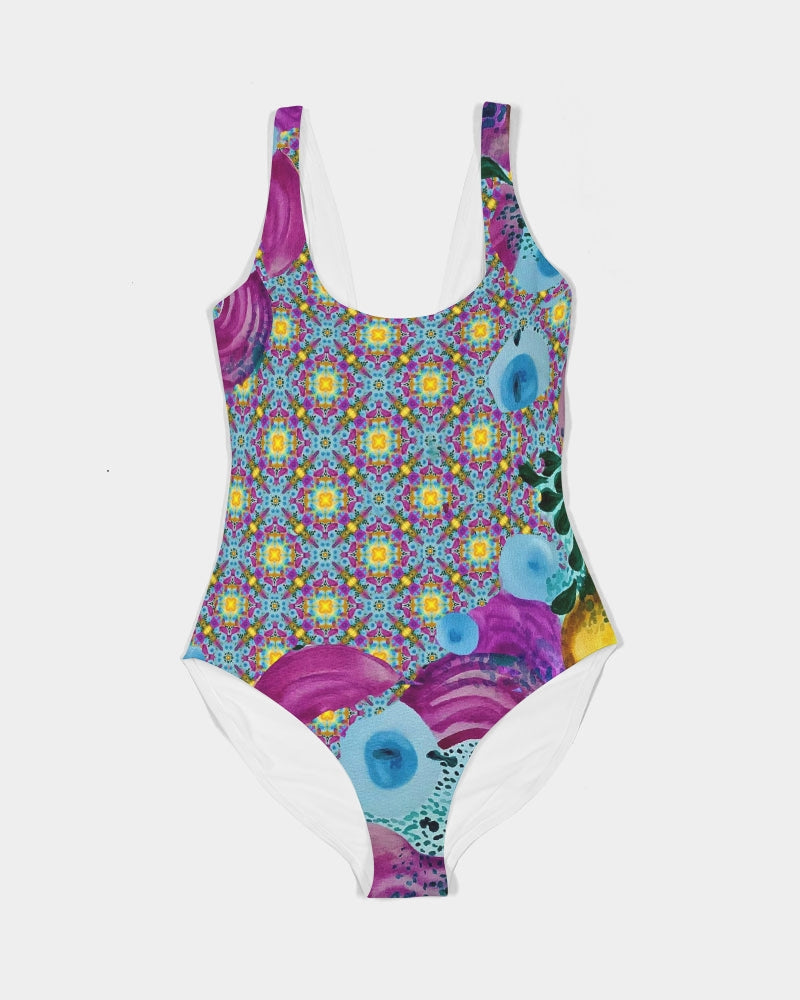 Watercolor Wonderland Women's One-Piece Swimsuit