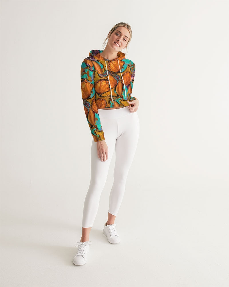Starfish Women's Cropped Hoodie