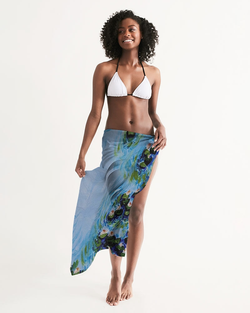 Water Lillies Swim Cover Up