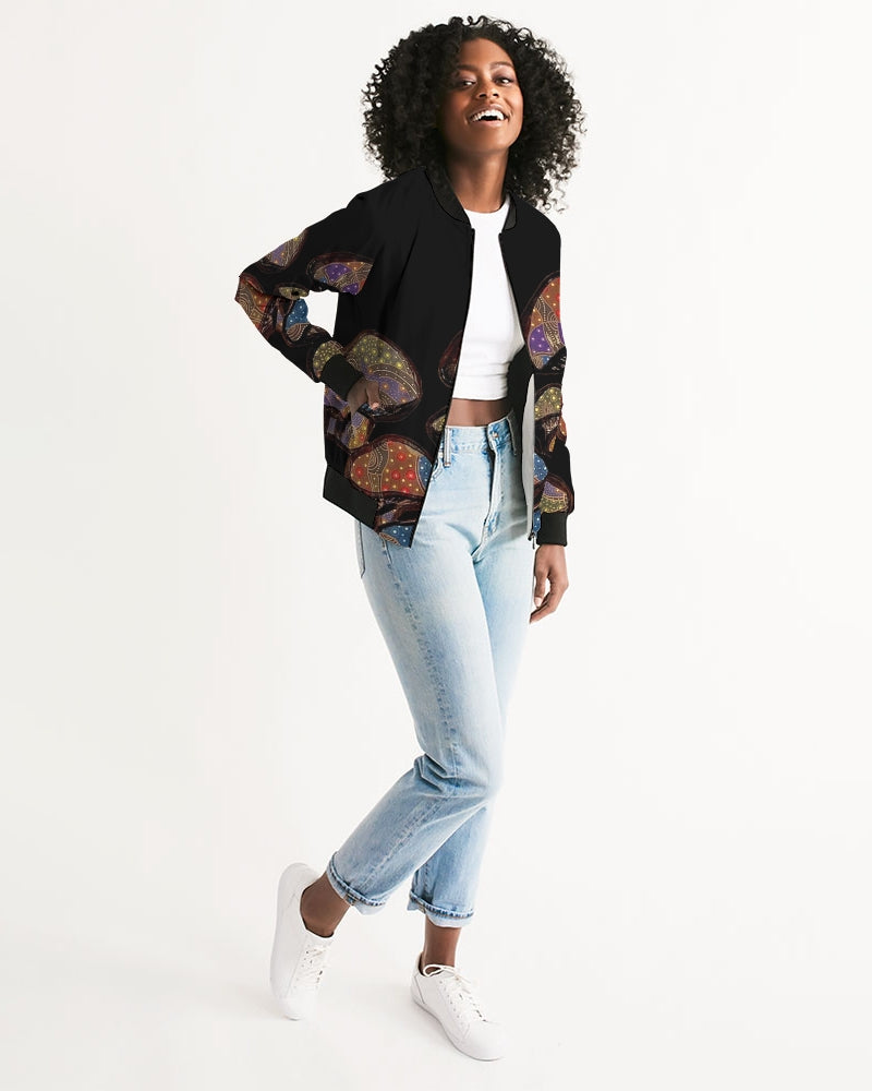 Mushrooms are Magic! Women's Bomber Jacket