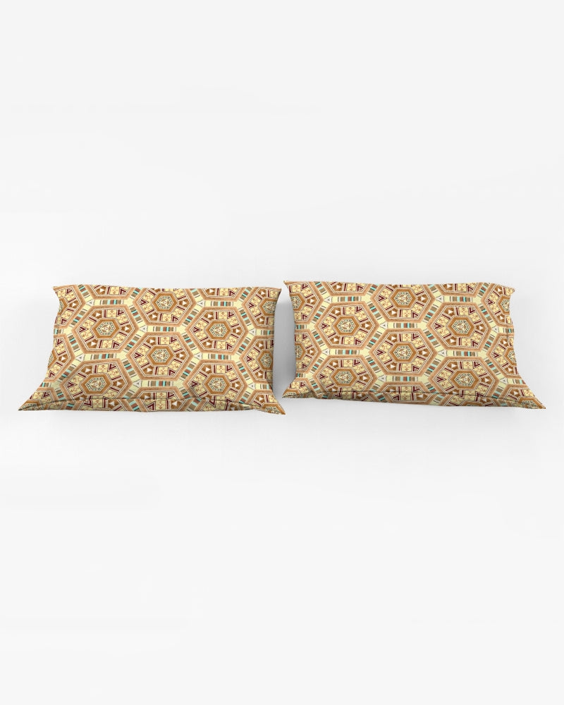 Middle Eastsern Mosaic Queen Pillow Case