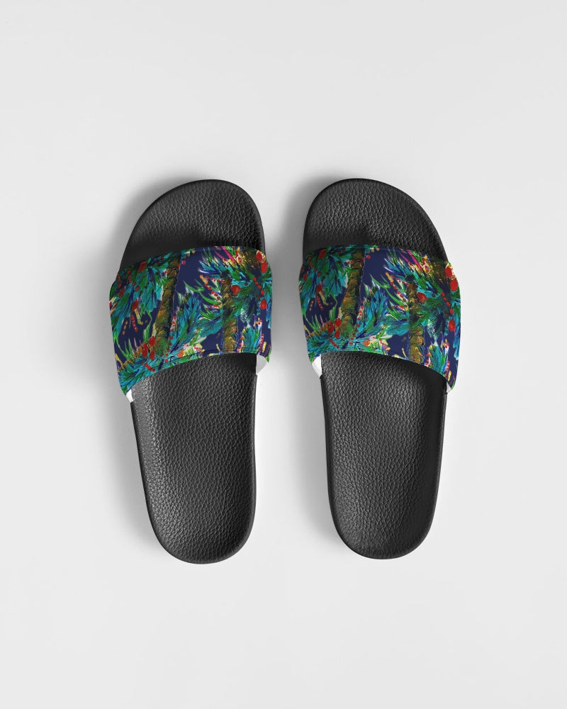 Palm Tree Oasis Men's Slide Sandal