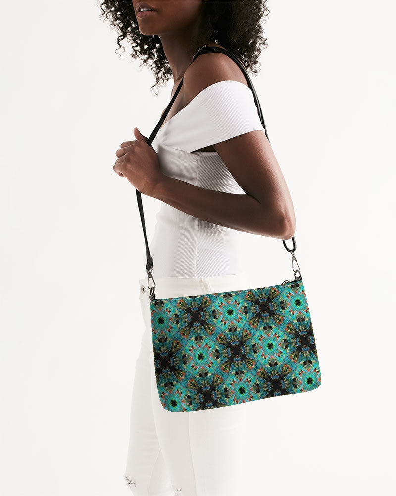 Turquoise Palm Daily Zip Pouch