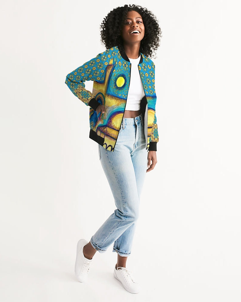 Jerusalem Sunshine Women's Bomber Jacket
