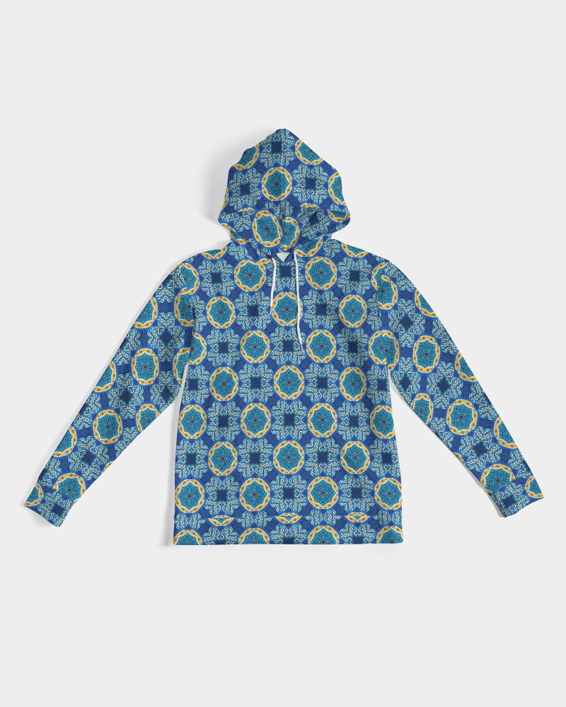 Blue Mosaic Men's Hoodie