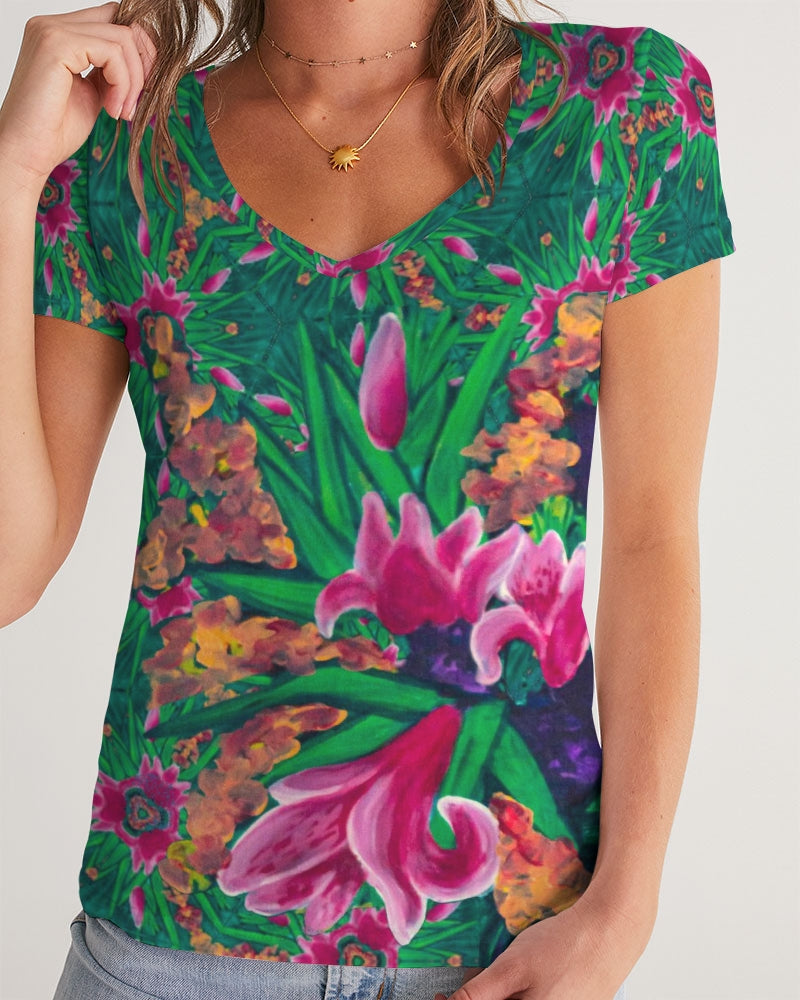 Stargazing Women's V-Neck Tee