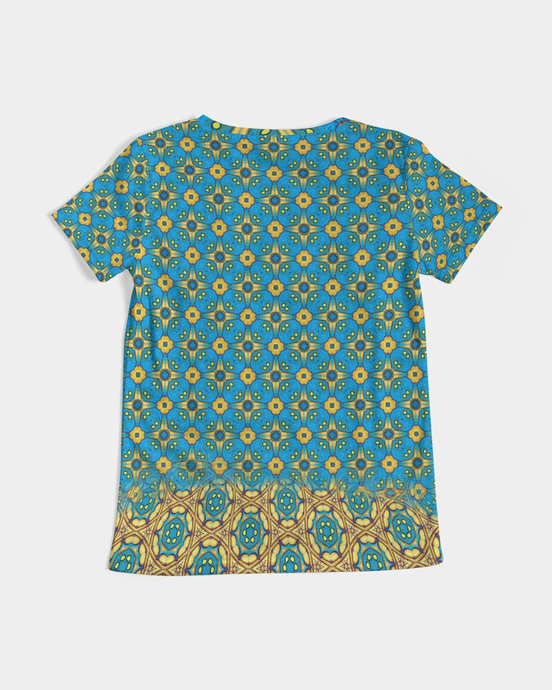 Jerusalem Sunshine Women's V-Neck Tee