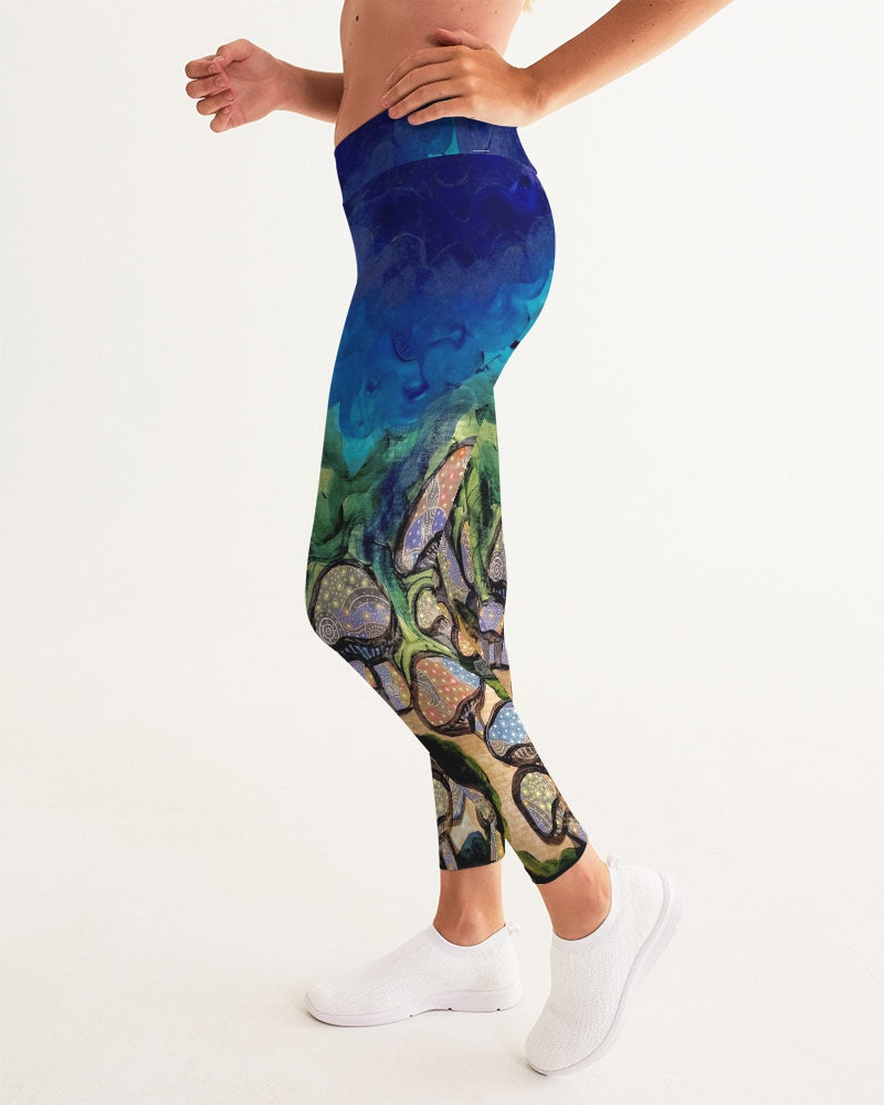 Mushrooms are Magic! Women's Yoga Pants
