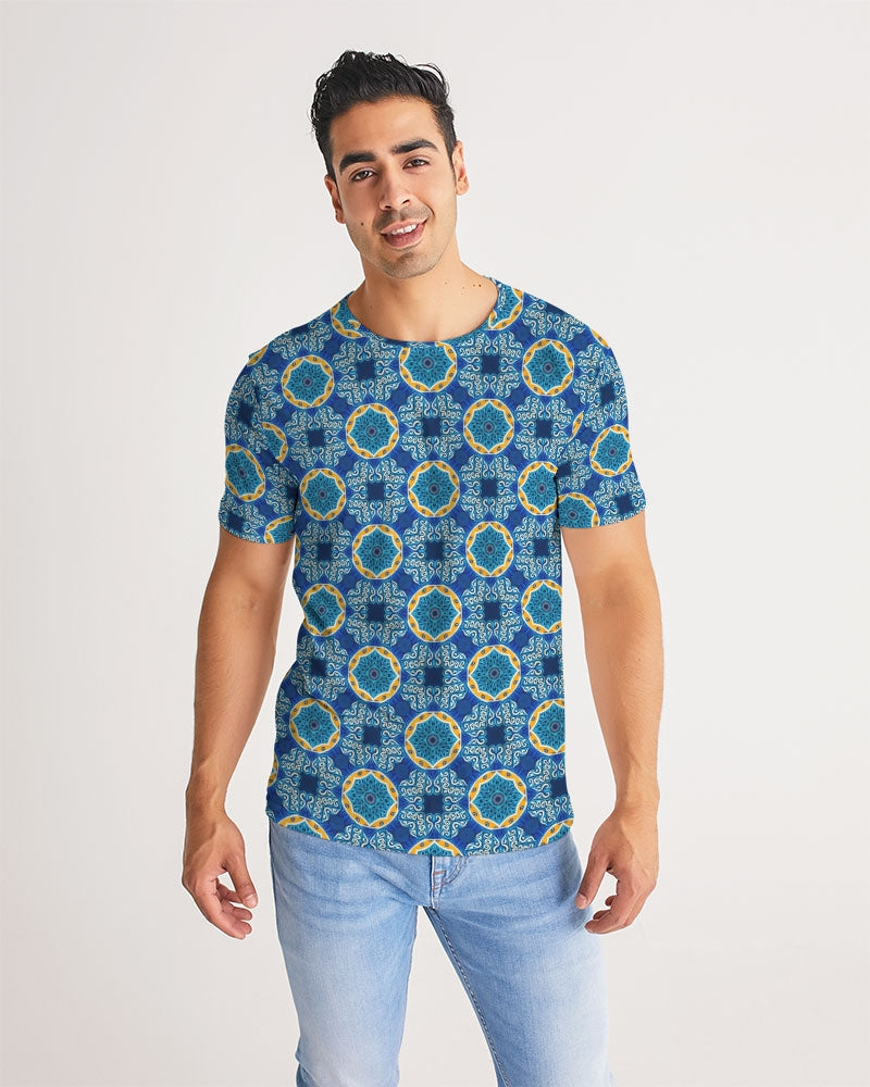 Blue Mosaic Men's Tee