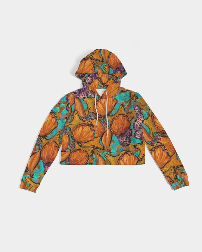 Starfish Women's Cropped Hoodie