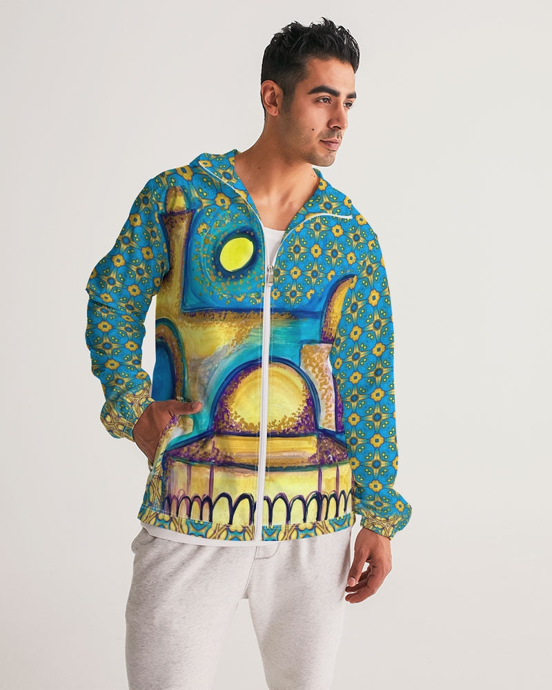 Jerusalem Sunshine Men's Windbreaker