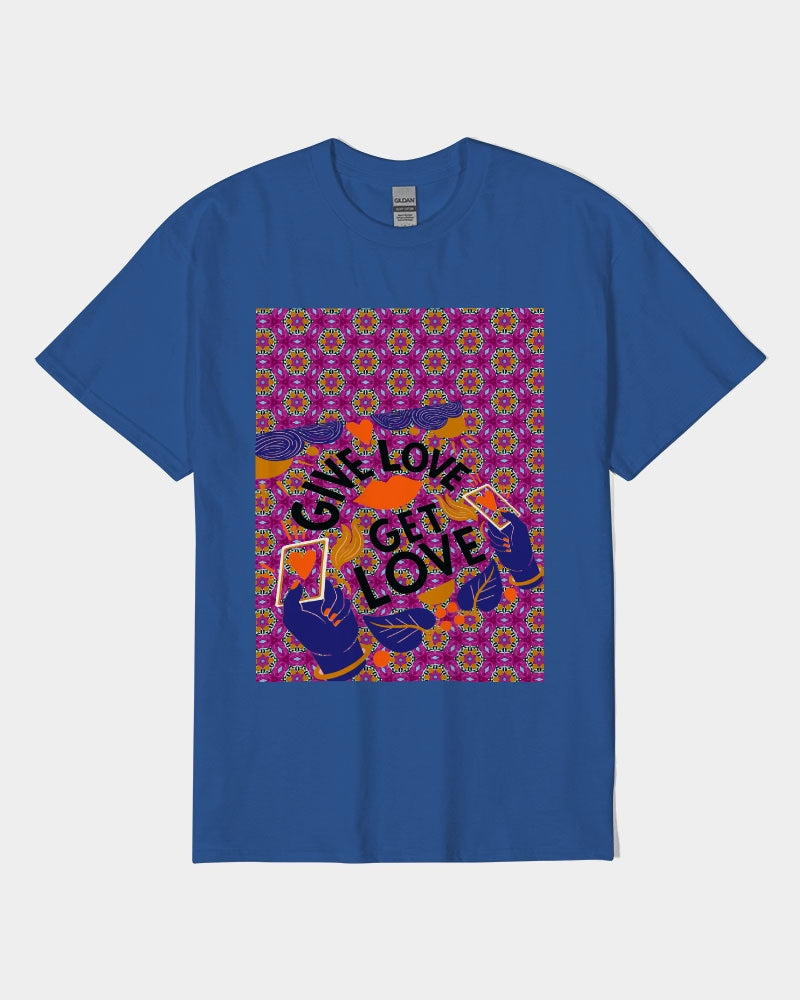Give Love Unisex Heavy Cotton T-Shirt | Gildan