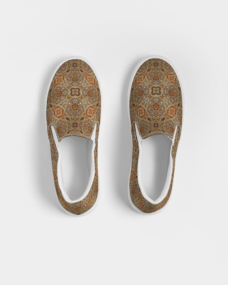 Syrian Mosaic Women's Slip-On Canvas Shoe