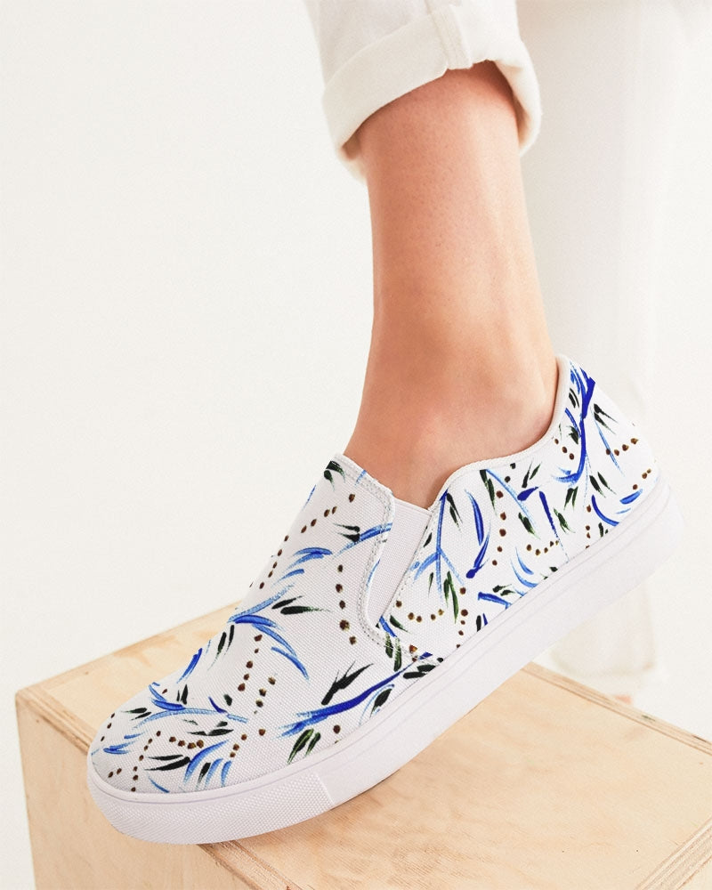 Portuguese Tile Women's Slip-On Canvas Shoe