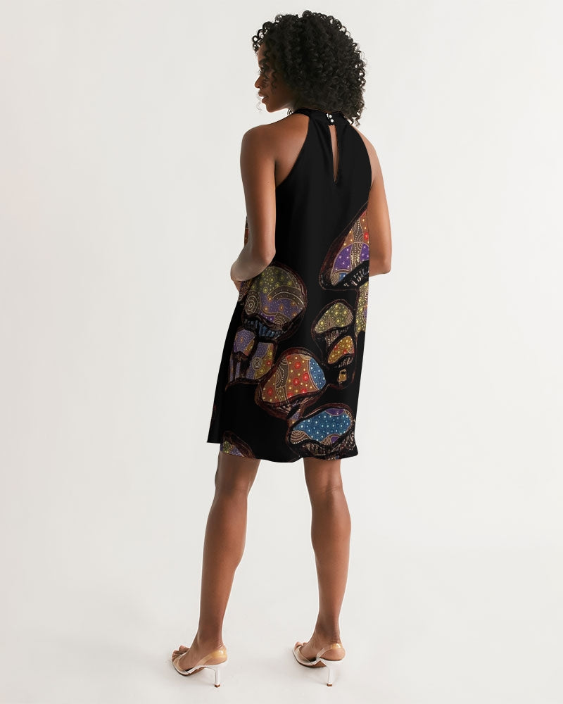 Mushrooms are Magic! Women's Halter Dress
