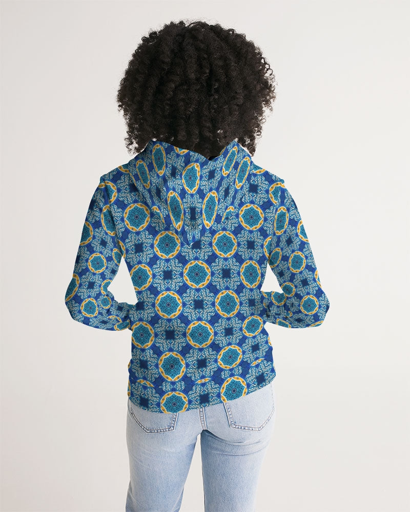 Blue Mosaic Women's Hoodie