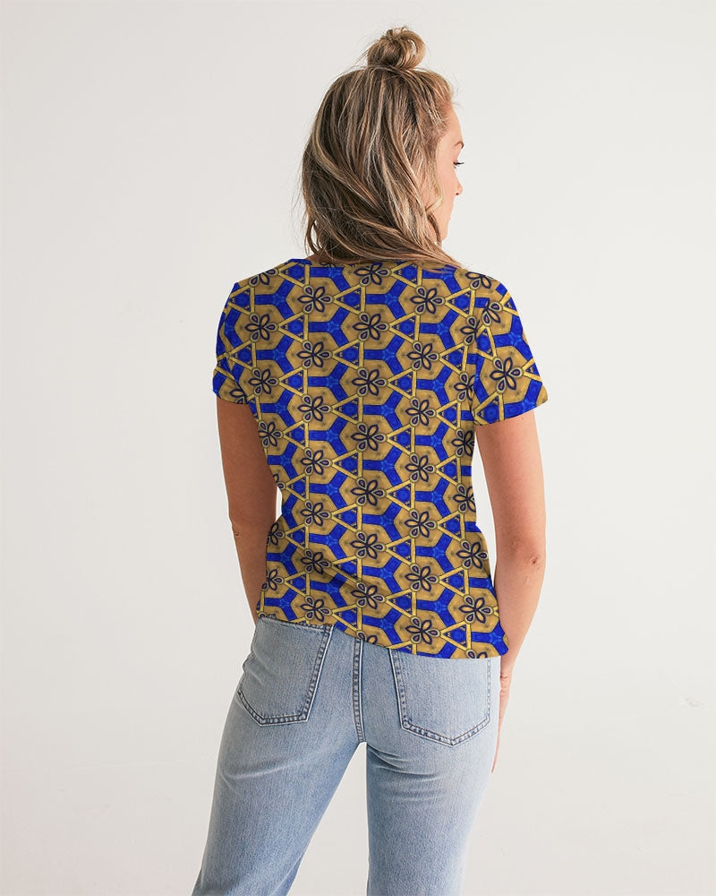 Jerusalem Evening Women's V-Neck Tee