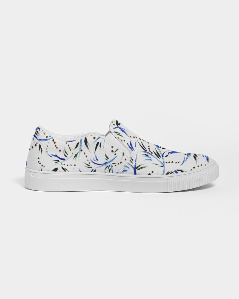 Portuguese Tile Women's Slip-On Canvas Shoe