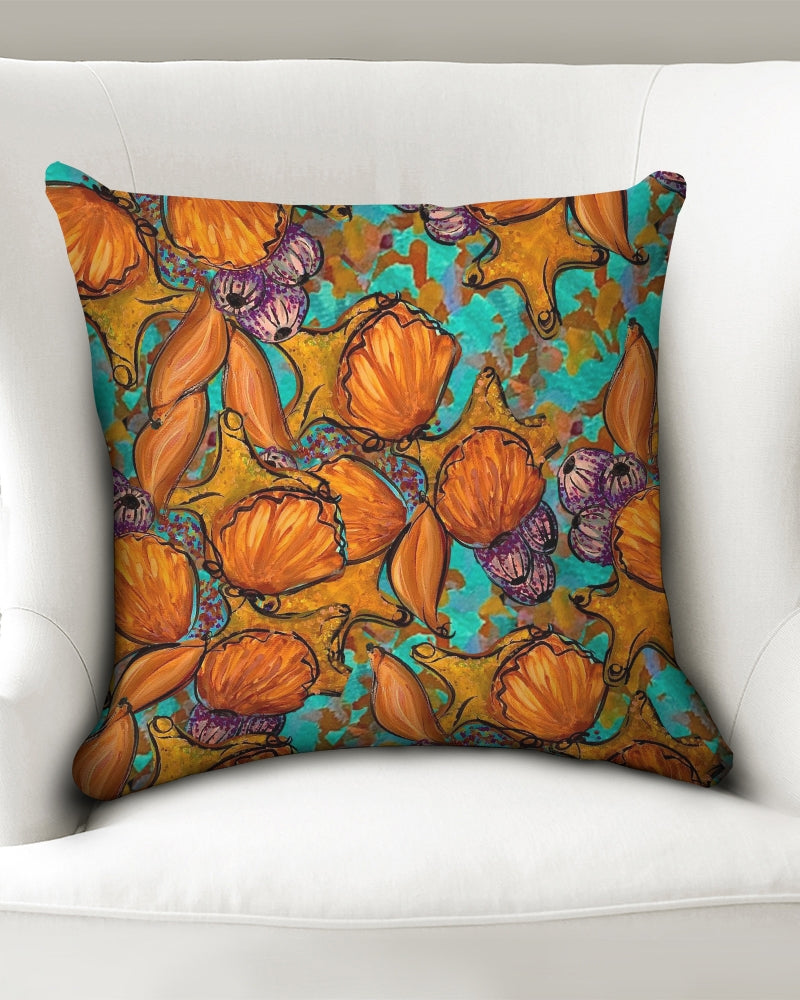 Starfish Throw Pillow Case 18"x18"