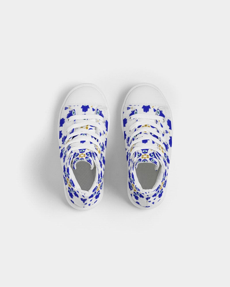 Hamsa - Hand of Fatima Kids Hightop Canvas Shoe