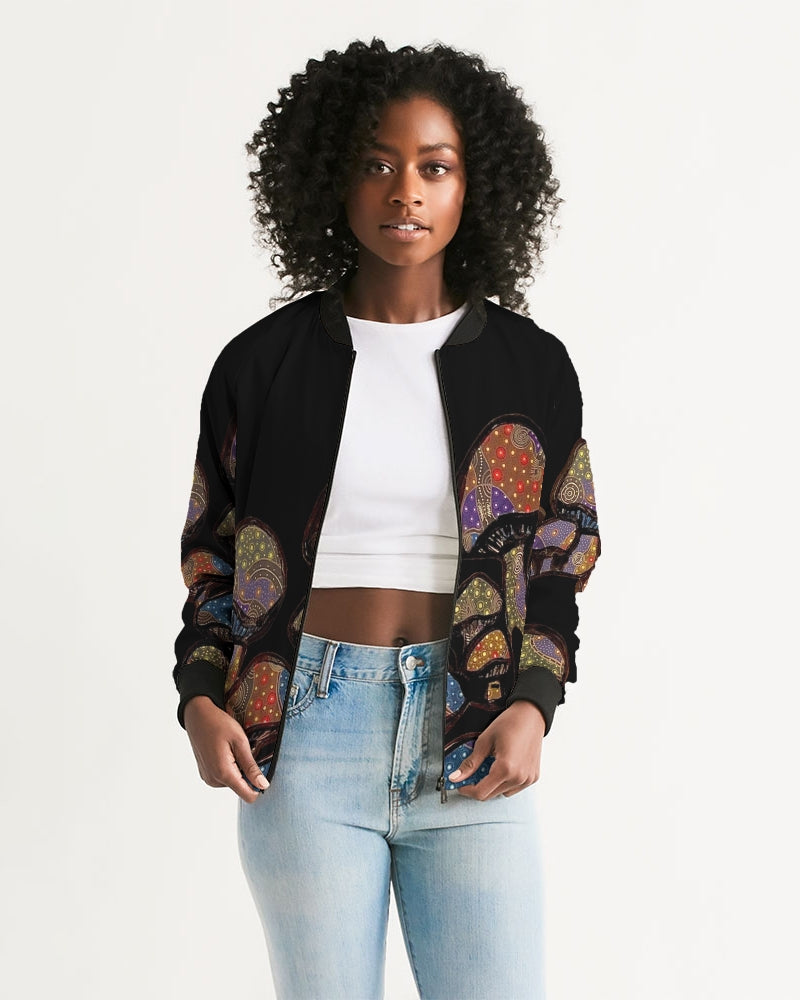 Mushrooms are Magic! Women's Bomber Jacket