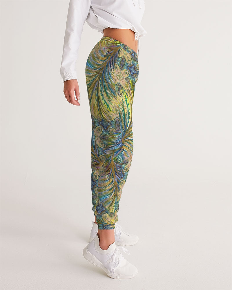 Yellow Wisps Mosaic Women's Track Pants