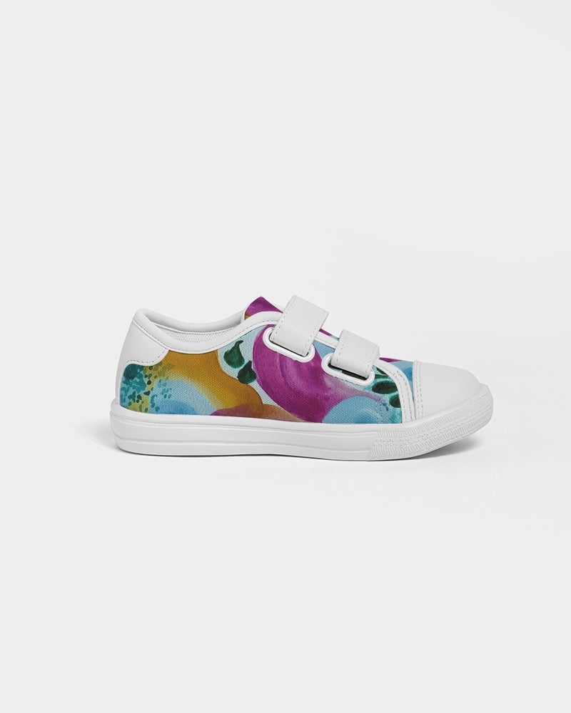 Watercolor Wonderland Kids Velcro Sneaker