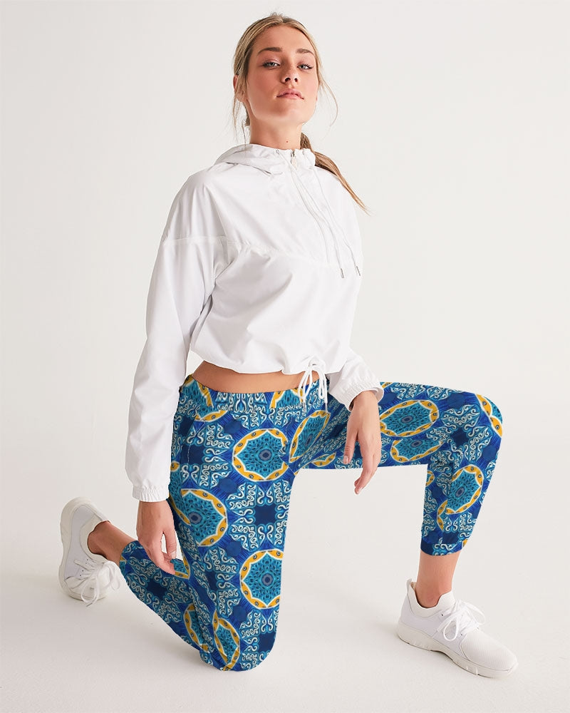 Blue Mosaic Women's Track Pants