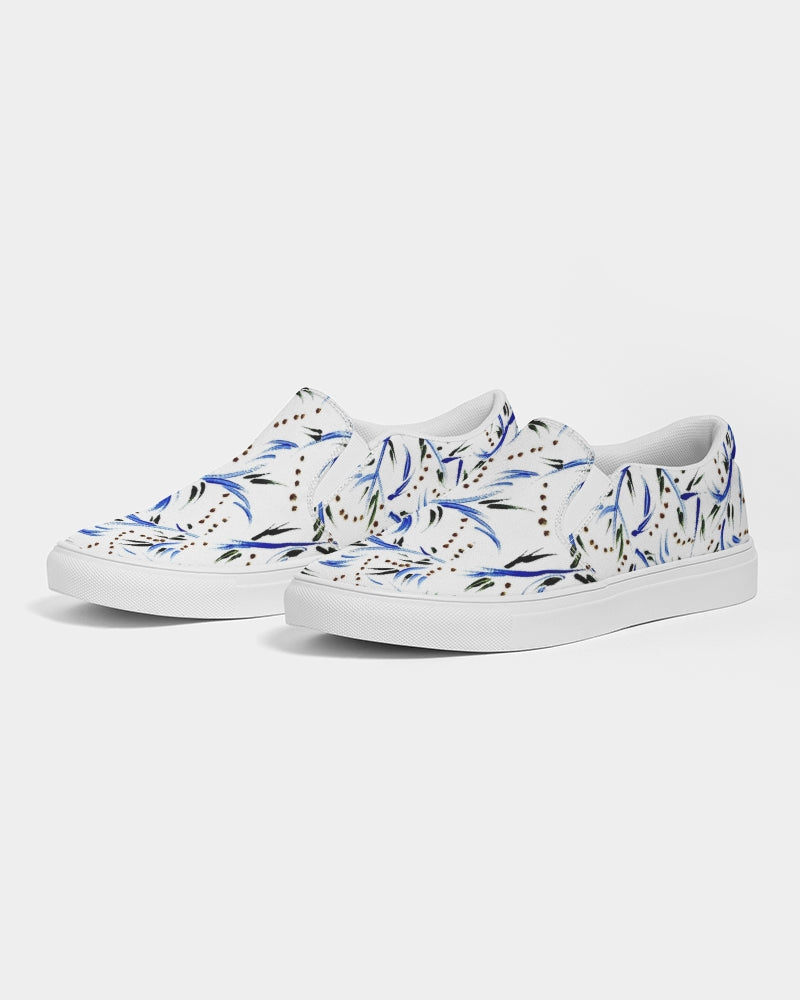 Portuguese Tile Women's Slip-On Canvas Shoe