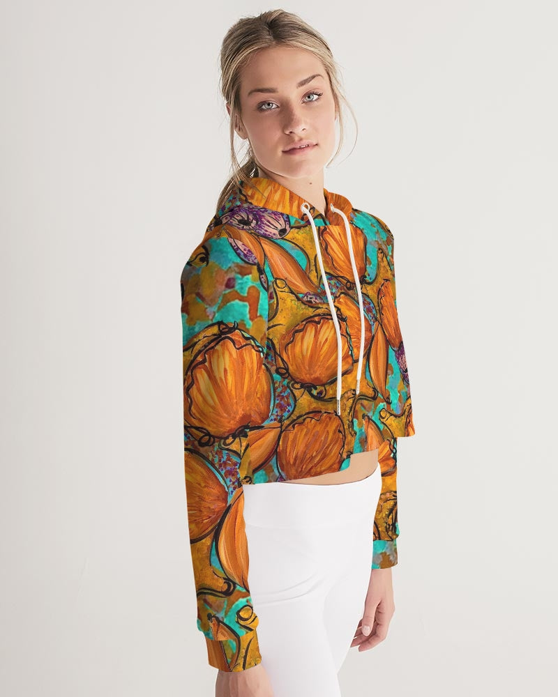 Starfish Women's Cropped Hoodie