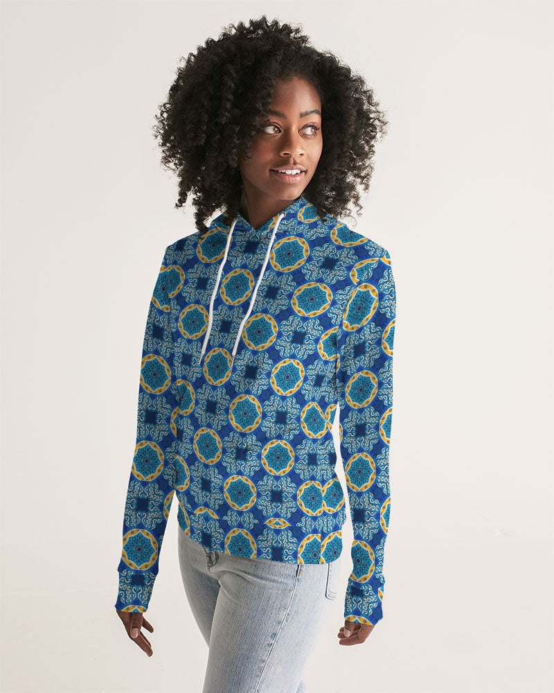 Blue Mosaic Women's Hoodie