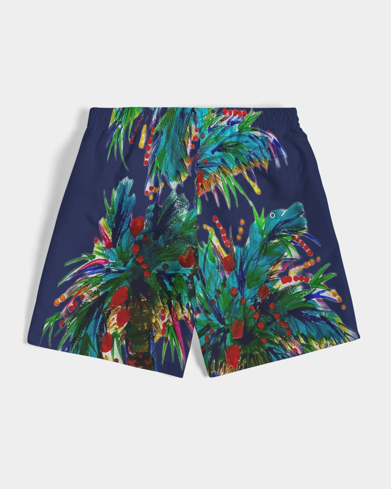 Palm Tree Oasis Men's Swim Trunk