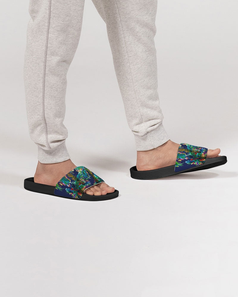 Palm Tree Oasis Men's Slide Sandal