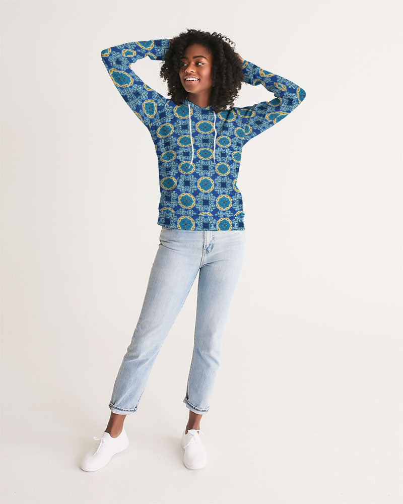 Blue Mosaic Women's Hoodie