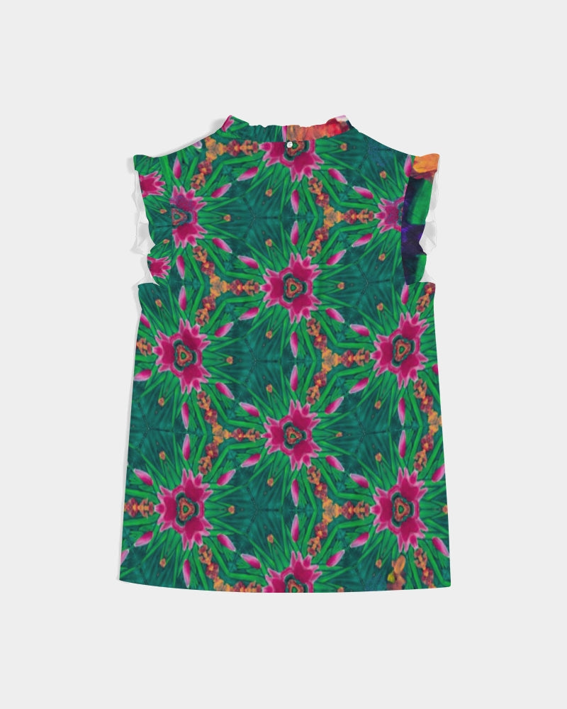 Stargazing Women's Ruffle Sleeve Top
