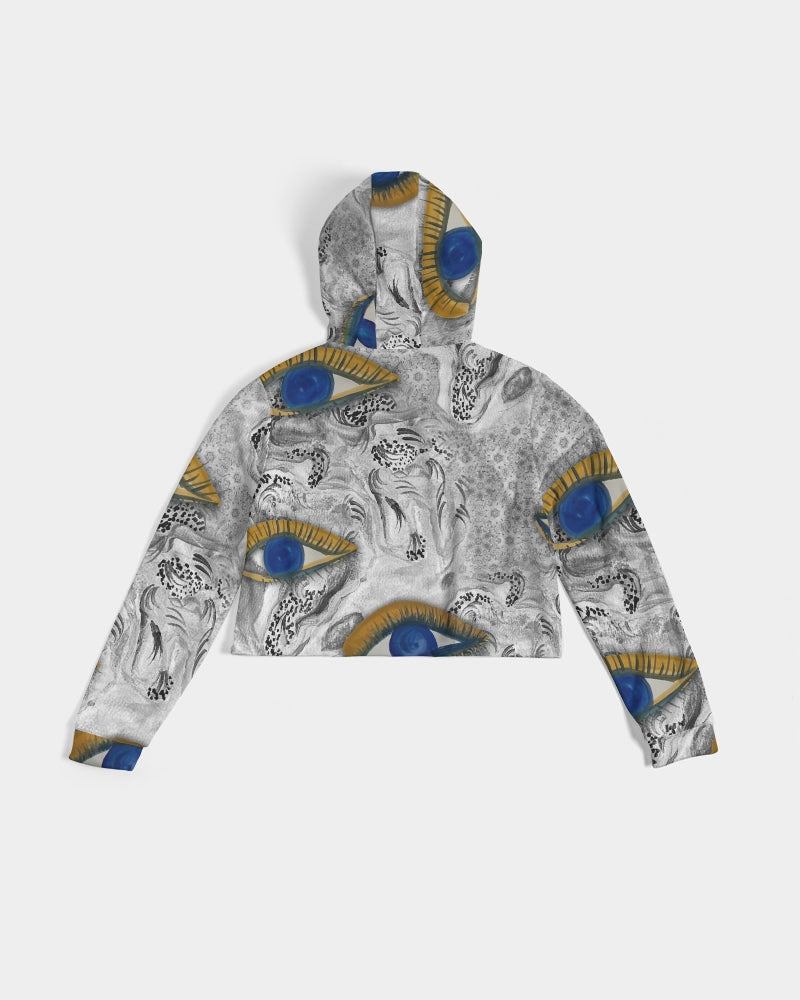 So Much to See Women's Cropped Hoodie
