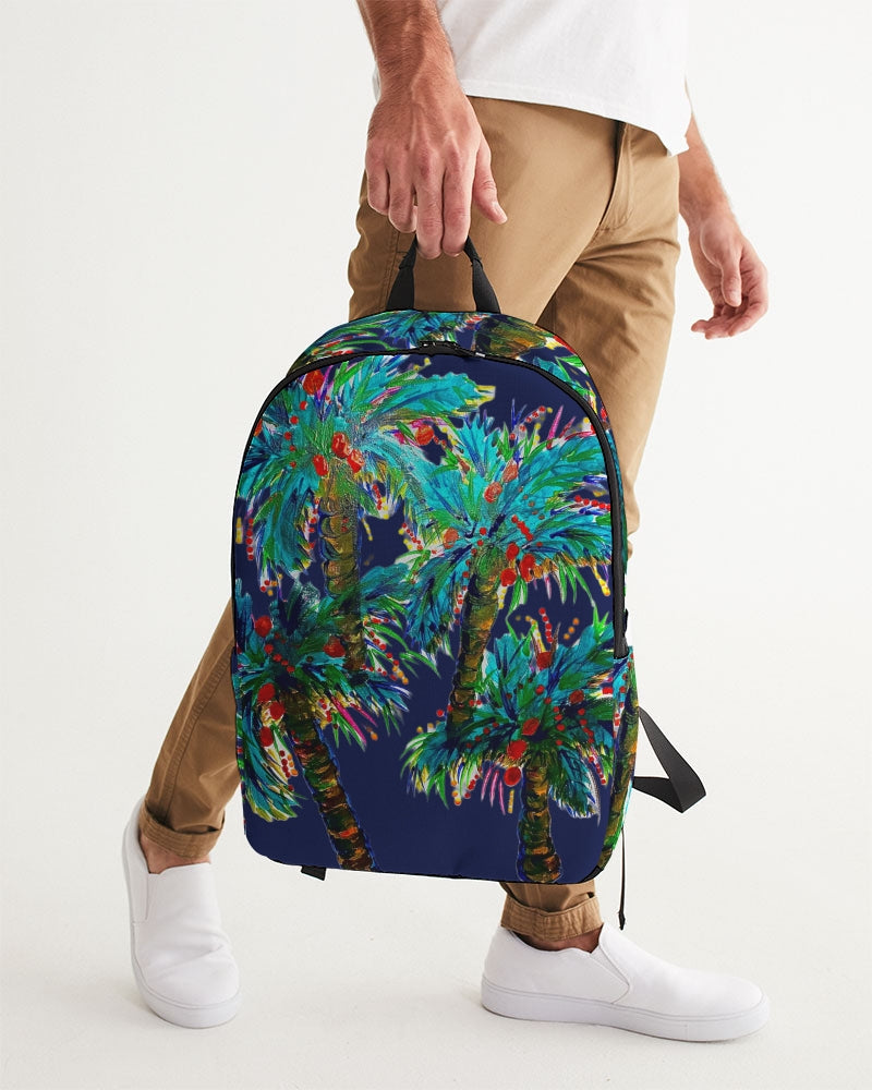 Palm Tree Oasis Large Backpack