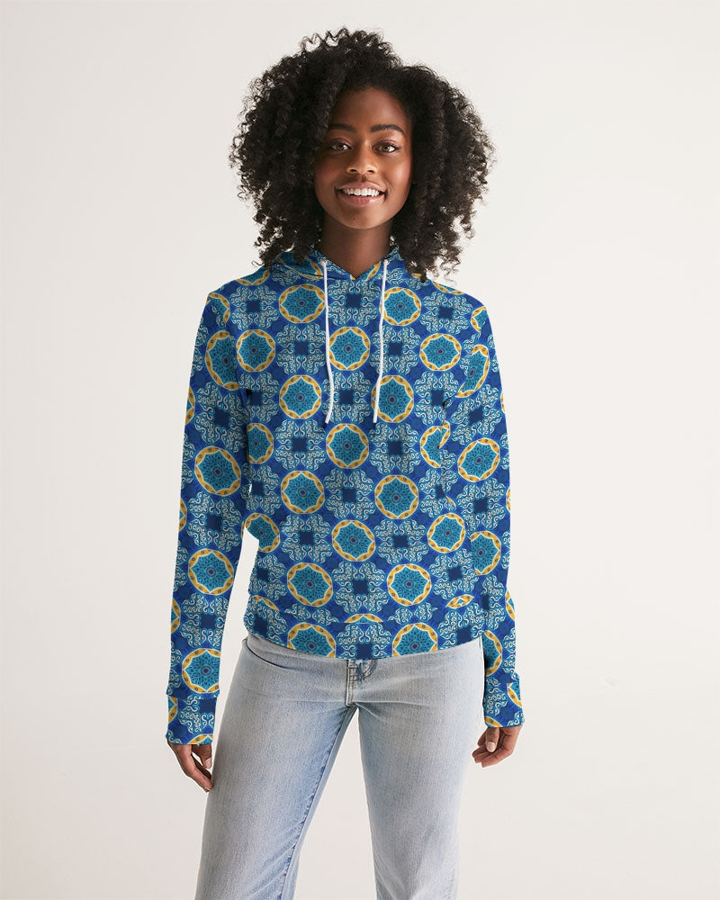 Blue Mosaic Women's Hoodie