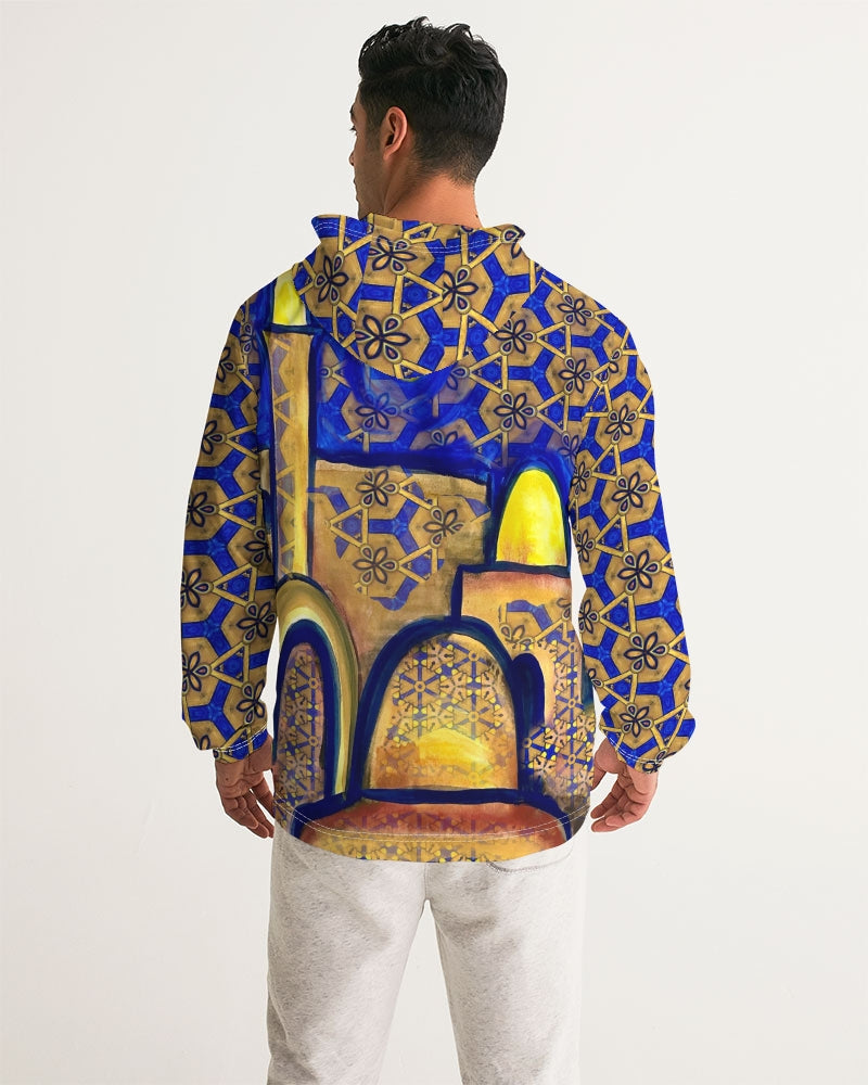 Jerusalem Evening Men's Windbreaker