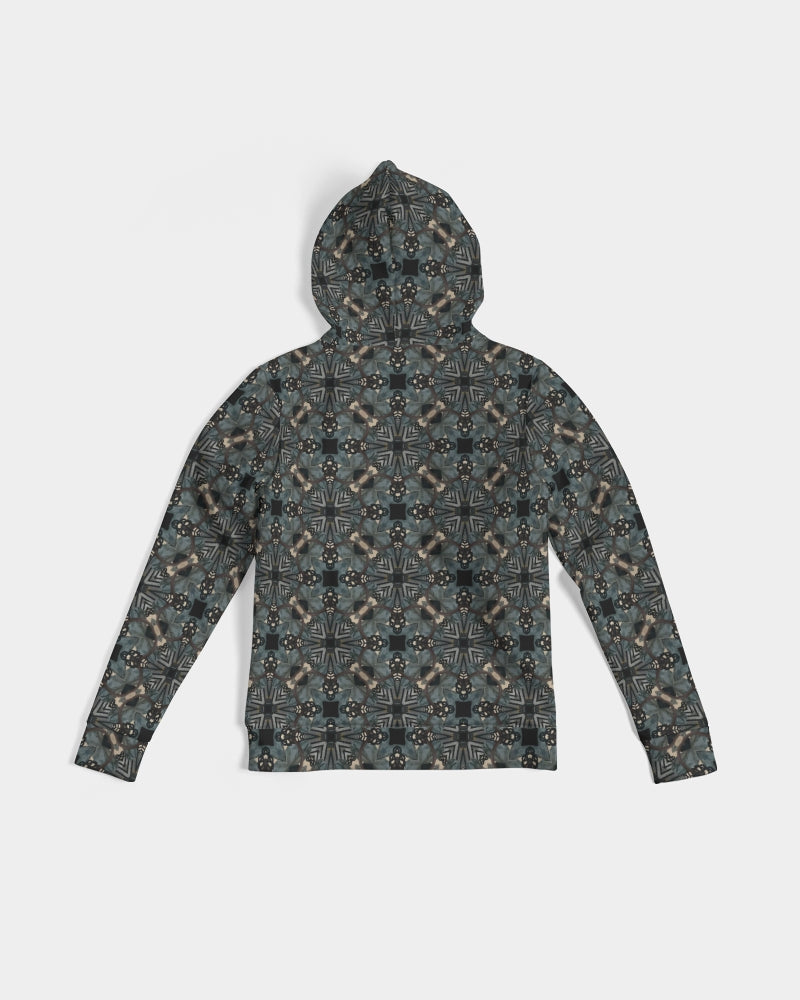 Women's Black and Blue Hoodie